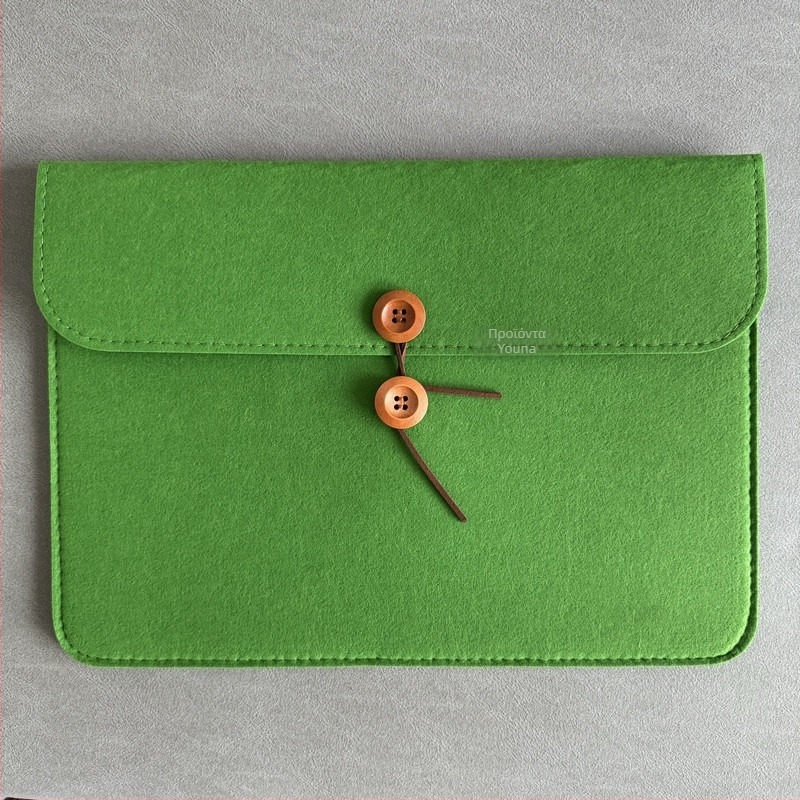 Τσάντα αρχείων A4 από φελτ με αποθήκευση με κουμπί, οργάνωση για συναντήσεις γραφείου, εκτύπωση λογότυπου διαθέσιμη, βάρος ~105 g, προσαρμογή διαθέσιμη