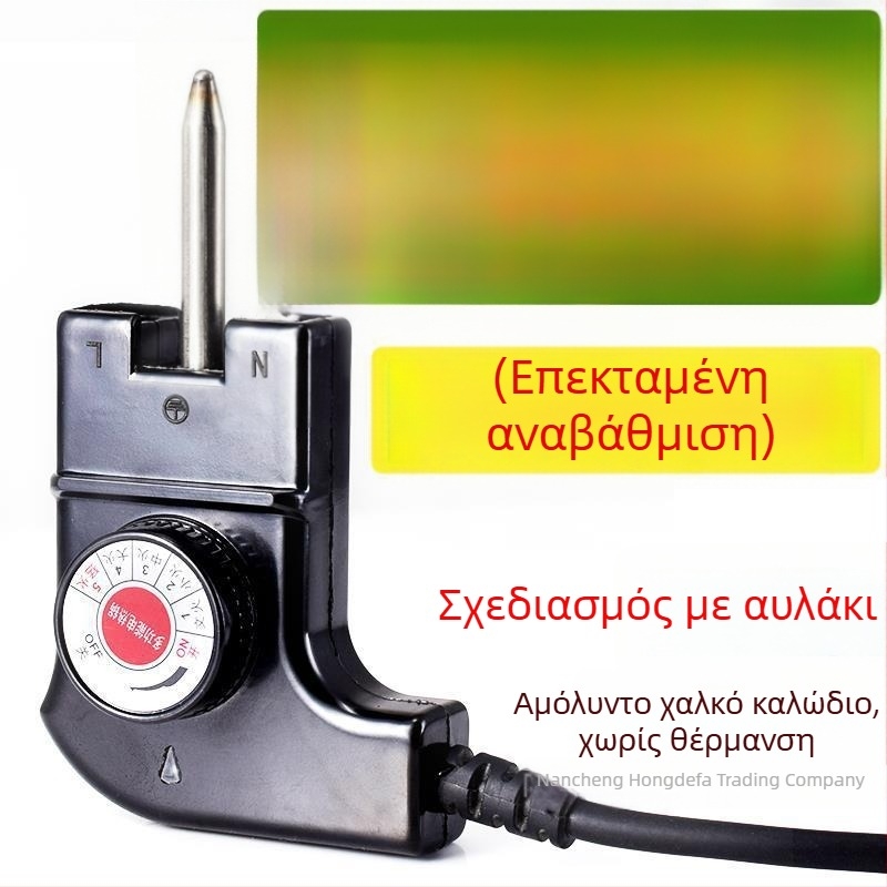 Κορεατικού στυλ πολυλειτουργικός ηλεκτρικός κάδος/ποτ με καλώδιο τροφοδοσίας και πρίζα τριών επαφών, καλώδιο ρύθμισης θερμοκρασίας για κατσαρόλα και γκριλ τηγάνι