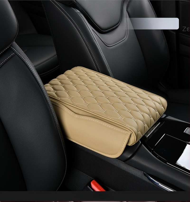 Δερμάτινο μαξιλαράκι υποβραχίονα αυτοκινήτου για αποθήκευση — καθολική εφαρμογή, Hailey Changxing