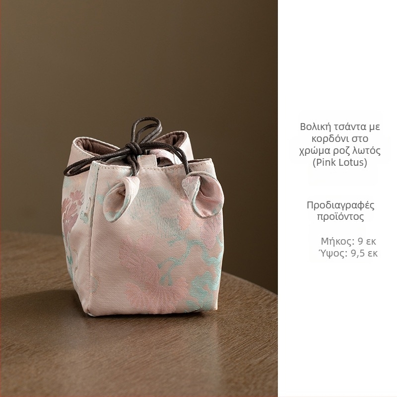 Αξεσουάρ τελετής τσαγιού – φορητή υφασμάτινη τσάντα για σετ τσαγιού, Daantang, νέο κινεζικό στυλ