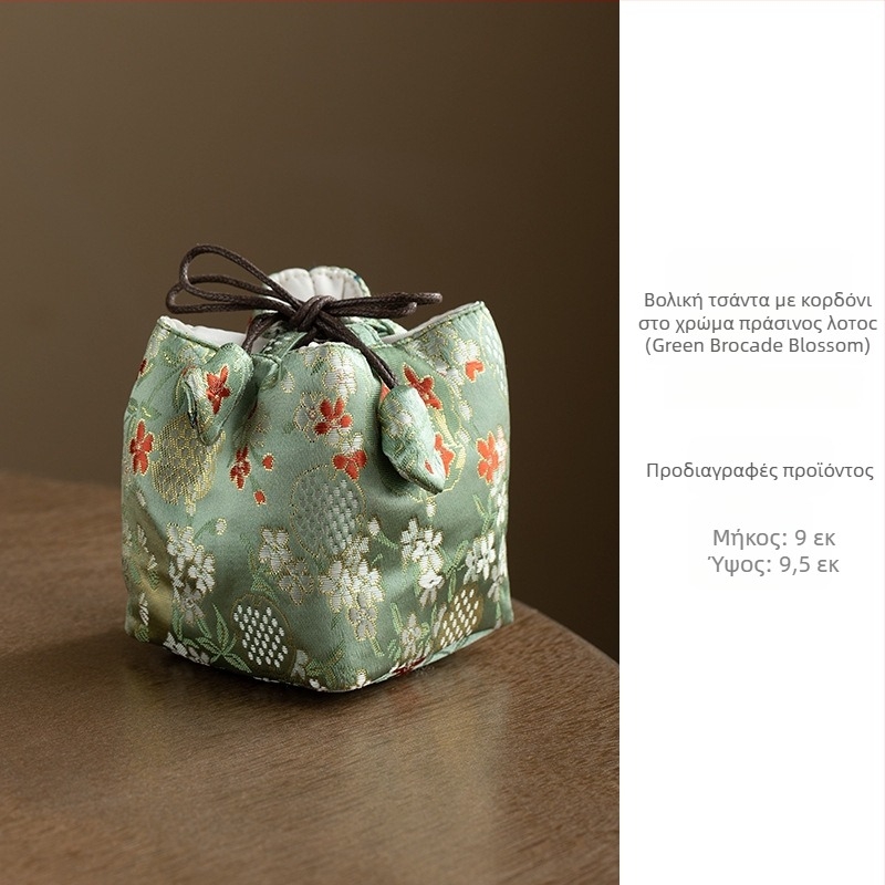 Αξεσουάρ τελετής τσαγιού – φορητή υφασμάτινη τσάντα για σετ τσαγιού, Daantang, νέο κινεζικό στυλ