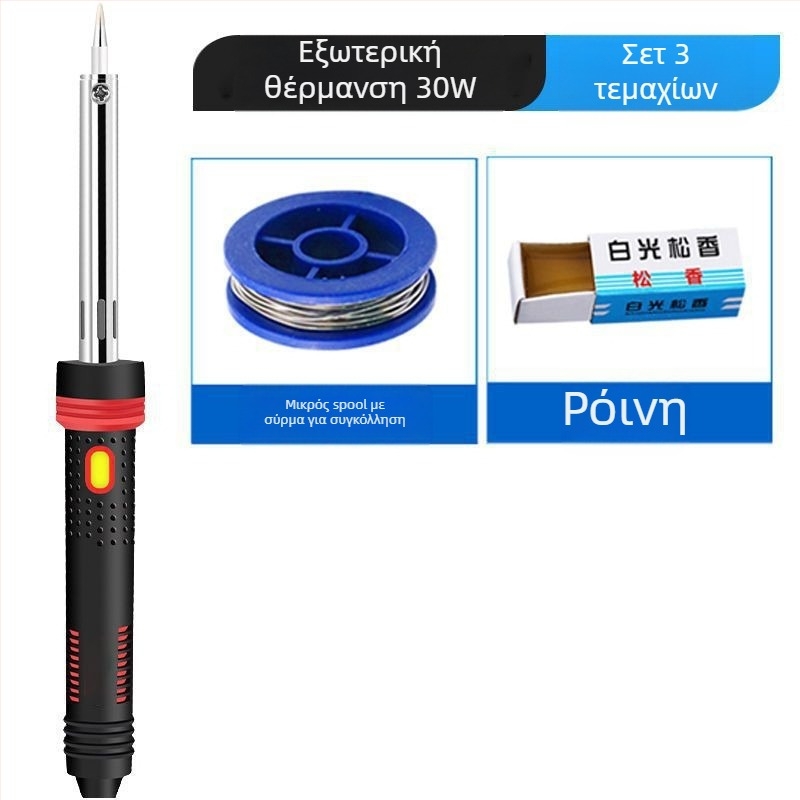 Σετ ηλεκτρικού κολλητήρα με ανοξείδωτο χάλυβα για συγκόλληση συνδετήρων και ψηφιακών αγωγών