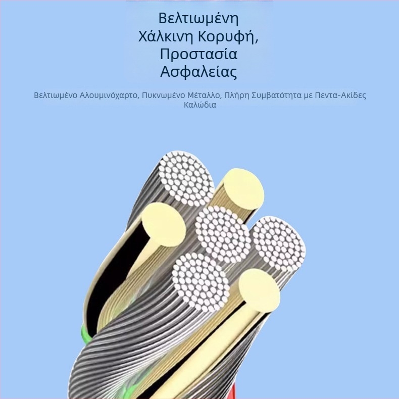 Gona 200W USB-C/Lightning καλώδιο δεδομένων για συσκευές Apple και Android, με γρήγορη φόρτιση, κατασκευασμένο από TPE