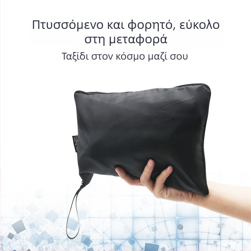 Miaosite MT501-3 φουσκωτό μαξιλαράκι ποδιού για υπαίθρια ταξίδια, επιφάνεια φλοκ, φιλικό προς το περιβάλλον PVC, βάρος 0.67 kg