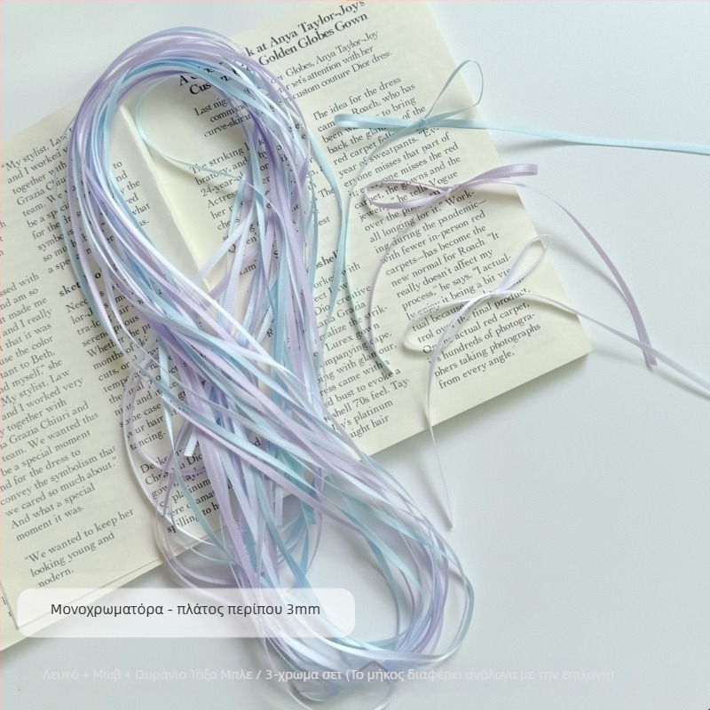 Κορδέλα μαλλιών – Διπλής όψης σατέν, Πολυεστερικός βελούρος, Διακοσμητικό φιόγκος