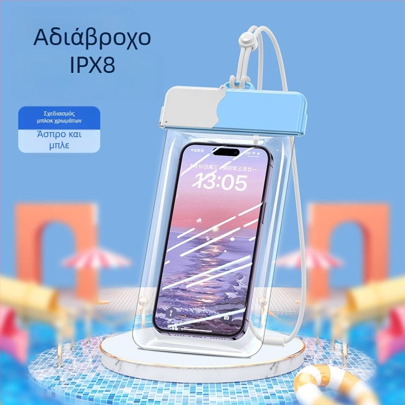 Αδιάβροχη θήκη τηλεφώνου με οθόνη αφής — ABS+TPU, χωρητικότητα 7.2, πολυεστέρας, στυλ καρτούν, εκτύπωση λογότυπου