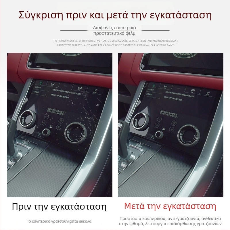 Προστατευτικό οθόνης κεντρικού πίνακα, PET, παγκόσμια συμβατότητα, ανθεκτικό σε υψηλές και χαμηλές θερμοκρασίες, Luxury Gift