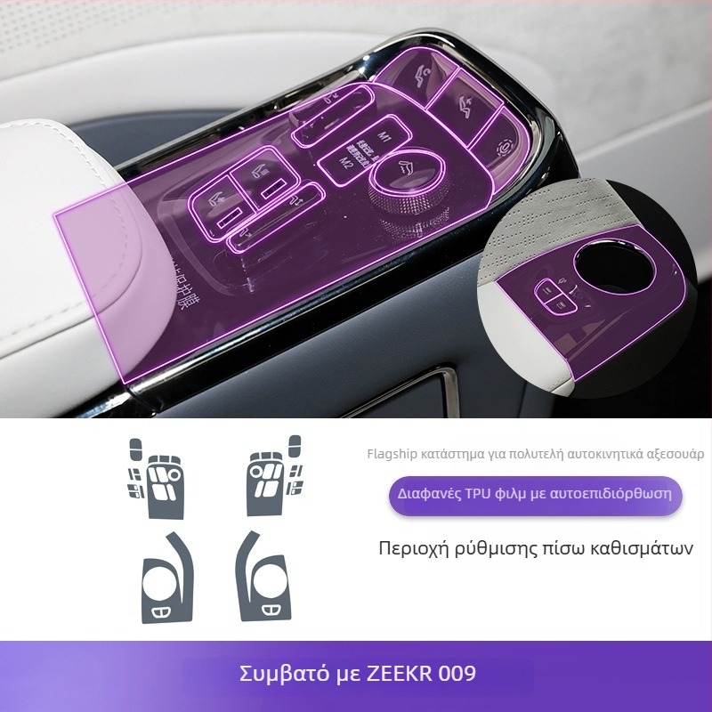 Προστατευτικό οθόνης κεντρικού πίνακα, PET, παγκόσμια συμβατότητα, ανθεκτικό σε υψηλές και χαμηλές θερμοκρασίες, Luxury Gift