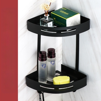 Επιτοίχιο ράφι γωνίας μπάνιου για τουαλέτα, ανοξείδωτο ατσάλι, φόρτωση 30 kg, μοντέλο A01, φινίρισμα καθρέφτης γυαλιστερό