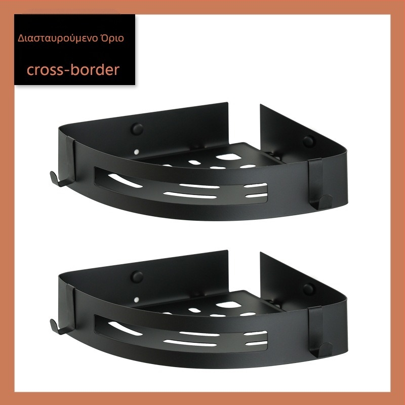 Επιτοίχιο ράφι γωνίας μπάνιου για τουαλέτα, ανοξείδωτο ατσάλι, φόρτωση 30 kg, μοντέλο A01, φινίρισμα καθρέφτης γυαλιστερό