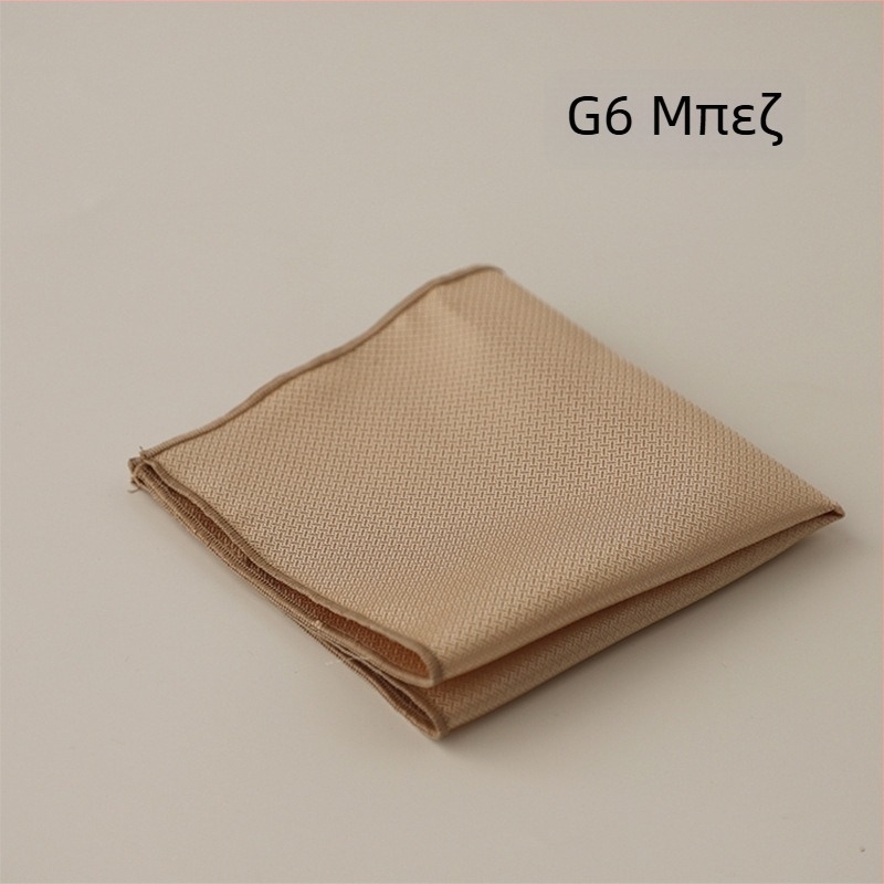 Pocket Square | Πολυεστερική ίνα, μονόχρωμο σχέδιο, για άνδρες, καλοκαίρι 2025
