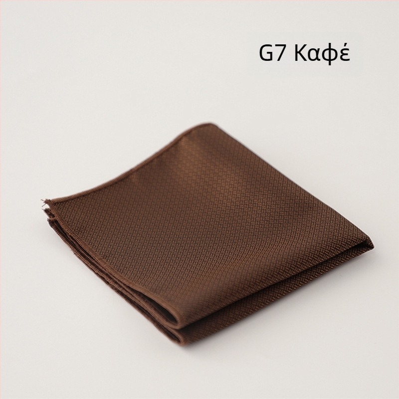Pocket Square | Πολυεστερική ίνα, μονόχρωμο σχέδιο, για άνδρες, καλοκαίρι 2025
