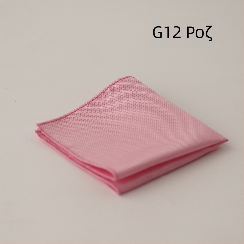 Pocket Square | Πολυεστερική ίνα, μονόχρωμο σχέδιο, για άνδρες, καλοκαίρι 2025