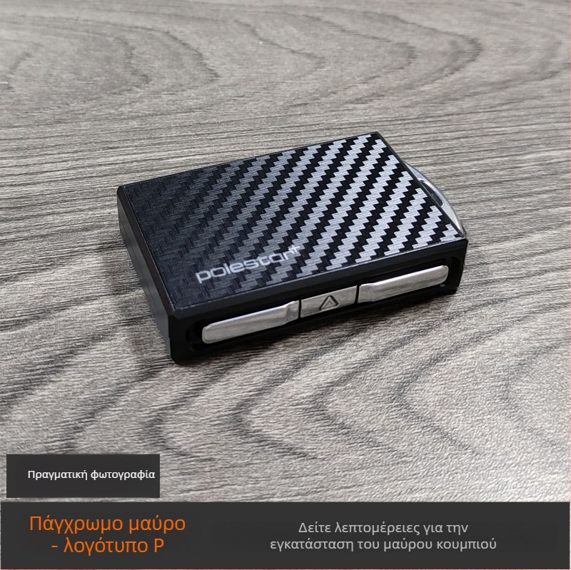 Θήκη κλειδιού Volvo από κράμα, συμβατή με XC60, S90, S60, XC40, XC90, V60, V90, πολυτελής σχεδίαση