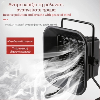 493 Μονάδα συγκόλλησης με ισχυρή εξαγωγή καπνού, 30W, πίσω κάλυμμα