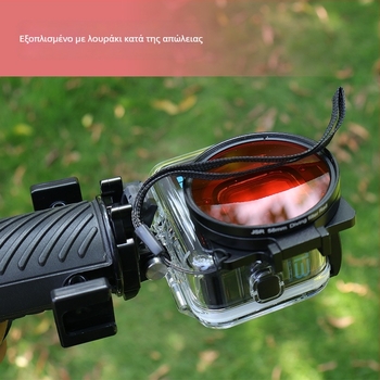 Αξεσουάρ φίλτρου κατάδυσης για GoPro Hero8-11, με δυνατότητα στοίβαξης, JUNESTAR GP9FZ58