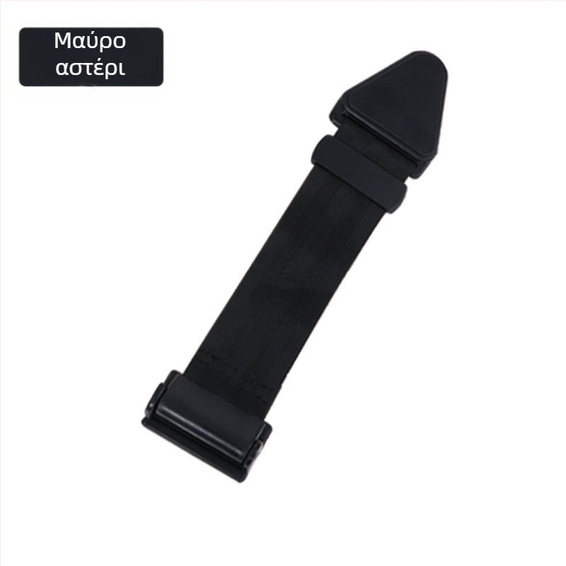 Κρατητήρας ζώνης αυτοκινήτου με ενισχυμένο σχεδιασμό από ABS, με εκτυπωμένο λογότυπο, 66 g