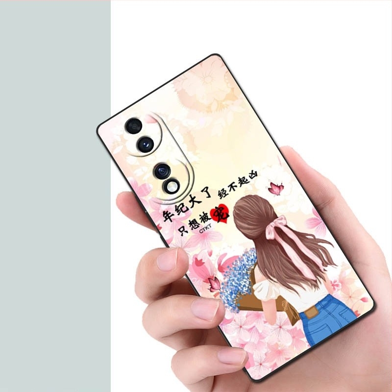 Θήκη σιλικόνης για Huawei Honor 70, 5G, πλήρης κάλυψη, ανθεκτικό σε πτώσεις