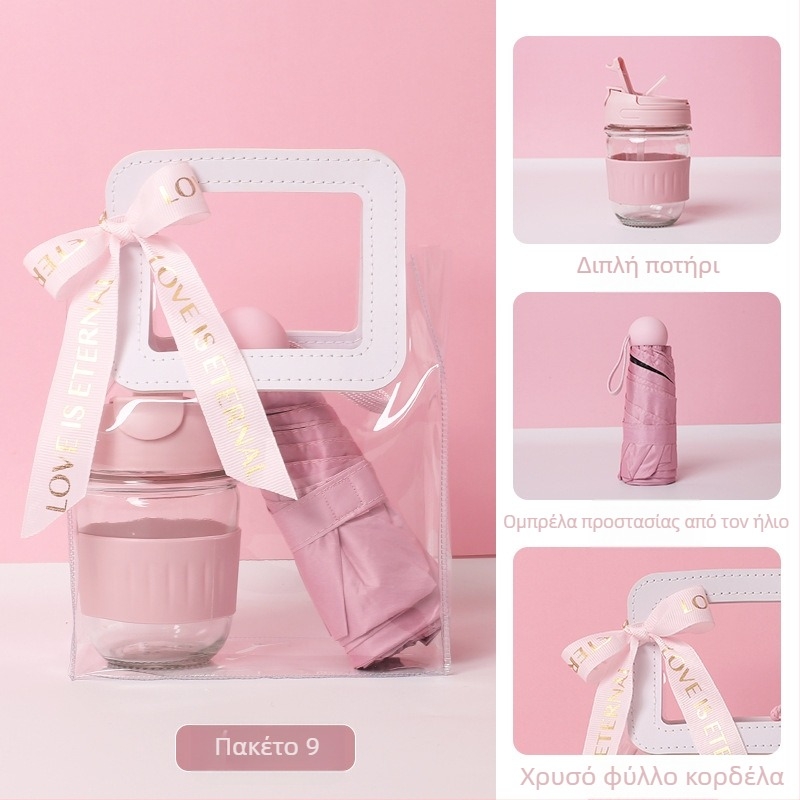 Σετ αναμνηστικών δώρων με λογότυπο για επιχειρήσεις | Μεταλλικό υλικό • Σύγχρονος μινιμαλιστικός σχεδιασμός • IP: Nide impression