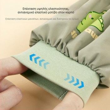 Παιδικές αδιάβροχες μανσέτες προστασίας με σχέδιο κινουμένων σχεδίων, πολυεστέρας, για 1–3 ετών, unisex, χειμώνας/άνοιξη/φθινόπωρο