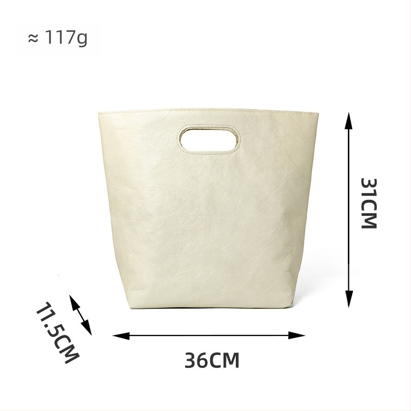 Τσάντα δώρου από DuPont χαρτί με μαγνητικό κλείσιμο, εσωτερική επένδυση με θήκη με φερμουάρ, προσαρμόσιμο λογότυπο, ρετρό στυλ