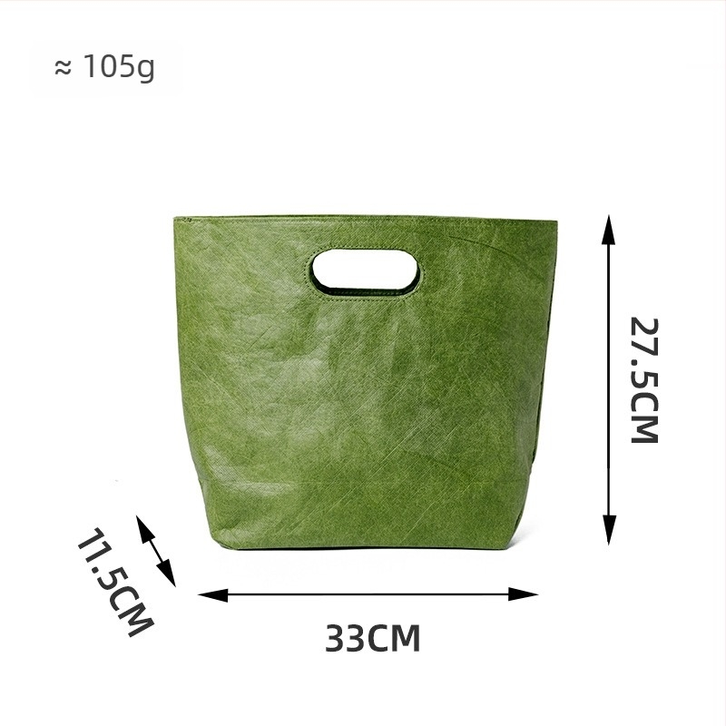 Τσάντα δώρου από DuPont χαρτί με μαγνητικό κλείσιμο, εσωτερική επένδυση με θήκη με φερμουάρ, προσαρμόσιμο λογότυπο, ρετρό στυλ