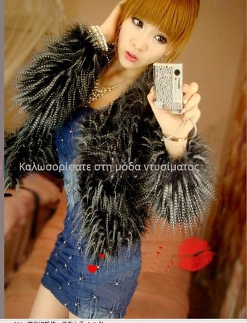 Παλτό από συνθετική γούνα, κορεατικό στυλ, μακρυμάνικο, χειμώνας 2020, για γυναίκες