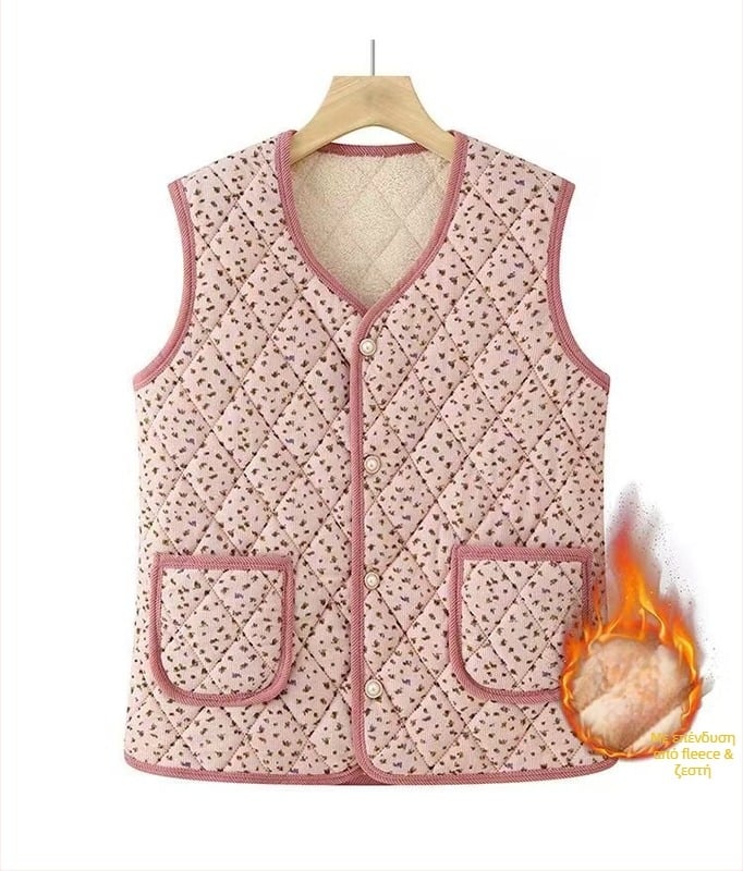 Κομψό γυναικείο μπουφάν με floral print για γραφείο, ύφασμα πολυεστέρας-ελαστάν, μήκος 50–65 εκ., στυλ: επαγγελματικό