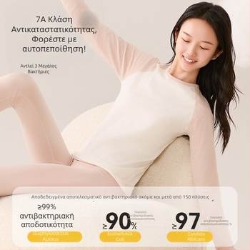 Κοριτσίστικος φθινοπωρινός θερμικός τοπ εσωρούχου – 95% βαμβάκι, μονόστρωτο, 181–200 g/m², για ηλικίες 7–18 ετών