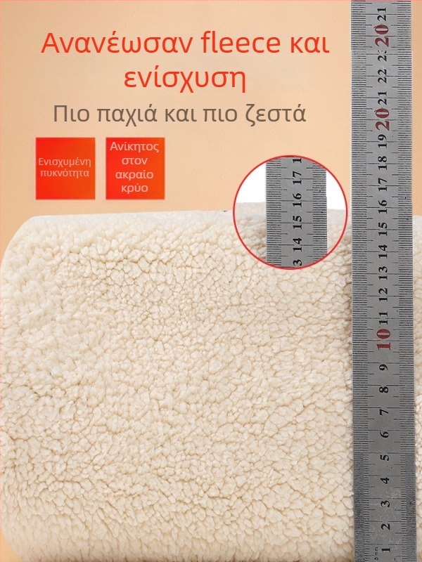 Χειμωνιάτικα παντελόνια με επένδυση φλίς για μεσήλικους και ηλικιωμένους άνδρες, καθημερινά παντελόνια από μαλλί αρνιού, ζεστά παντελόνια επίσημου στυλ για συνταξιούχους
