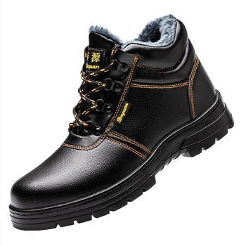 Υποδήματα εργασίας ασφαλείας με μεταλλική μύτη, αντίσταση σε χτυπήματα και διάτρησης, ψηλό ύψος, δέρμα microfibre (μεταλλική μύτη; αντίσταση σε χτυπήματα; διάτρησης; ψηλό ύψος; δέρμα microfibre)