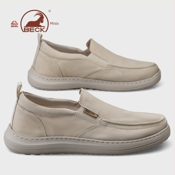 Ram ανδρικά παπούτσια από ύφασμα - διαπνέοντα, αδιάβροχα, ελαφρά; επάνω μέρος από ύφασμα, σόλα από αφρό με ύψος 3-5 cm.