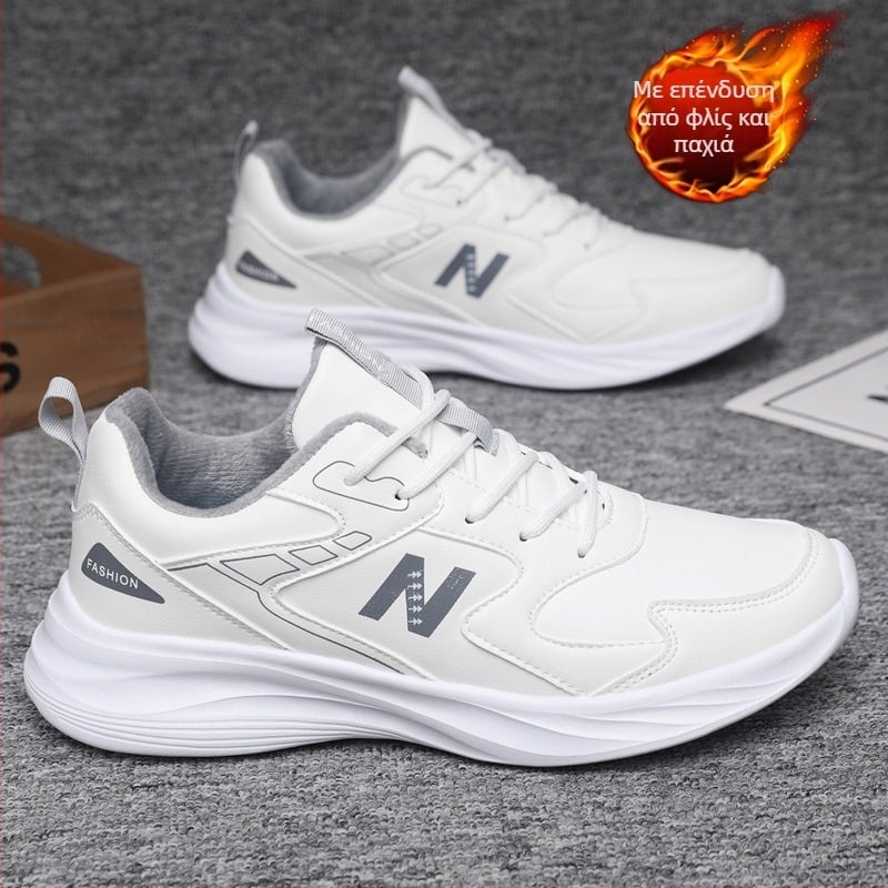 Ανδρικά αθλητικά-χαλαρά παπούτσια | Επάνω μέρος από πλέγμα, Σόλα από καουτσούκ, Κορδόνια, Στρογγυλός δάχτυλος, EVA εσωτερικό