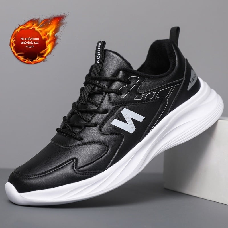 Ανδρικά αθλητικά-χαλαρά παπούτσια | Επάνω μέρος από πλέγμα, Σόλα από καουτσούκ, Κορδόνια, Στρογγυλός δάχτυλος, EVA εσωτερικό