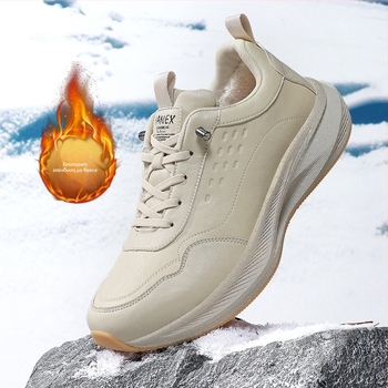 Ανδρικά παπούτσια ορειβασίας με ευρύ πάτημα, επάνω μέρος συνθετικό δέρμα, σόλα καουτσούκ, κλείσιμο με κορδόνια, τετράγωνη μύτη