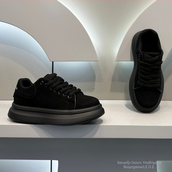 Ανδρικά υφασμάτινα loafers με κορδόνια, μυτερό δάχτυλο, καλοκαιρινά καθημερινά παπούτσια με σόλα που αυξάνει το ύψος