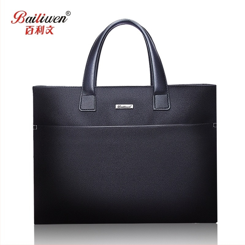 Baili BK8637 επαγγελματικό χαρτοφάκελο από Oxford ύφασμα με φερμουάρ, προσαρμοσμένο λογότυπο