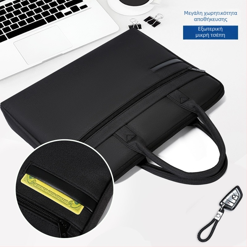 Τσάντα εγγράφων Oak Qi με φερμουάρ, Oxford ύφασμα, στυλ μετακίνησης (Μάρκα: Oak Qi; Υλικό: Oxford ύφασμα; Τύπος φερμουάρ: Zipper; Στυλ: Μετακίνηση)