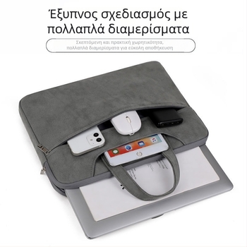 Τσάντα φορητού υπολογιστή από PU υλικό - για άνδρες, άνοιξη 2025, μάρκα Other