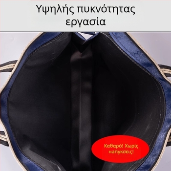 Επαγγελματικός φάκελος από ύφασμα Oxford, φερμουάρ, χειρολαβή