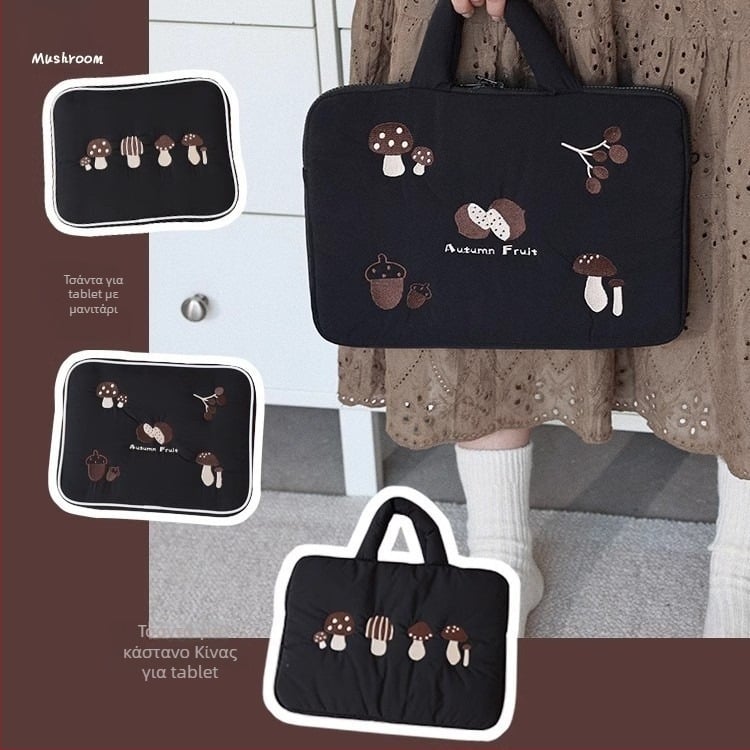 Θήκη για tablet και λάπτοπ με ultra-light σχεδιασμό και προστασία από κραδασμούς — πολυεστέρας, μοτίβο anime καρτούν, συμβατή με tablets και λάπτοπ