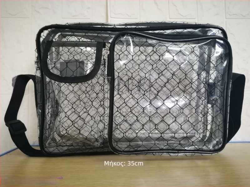 Τσάντα Laptop Bridge A35, Crossbody επιχειρηματικό στυλ, Υλικό: Πλαστικό, Άνοιγμα με φερμουάρ, Εσωτερική θήκη με φερμουάρ, Αδιάβροχη και ανθεκτική