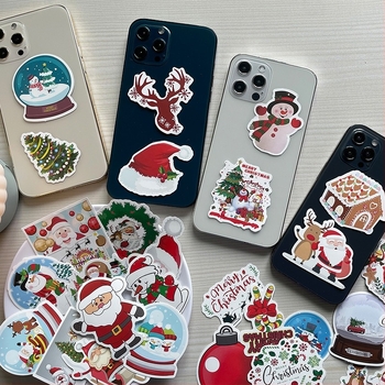 Αυτοκόλλητα Miaoxiaowu, στυλ καρτούν, κολλητικό υπόστρωμα, εκτυπωμένα