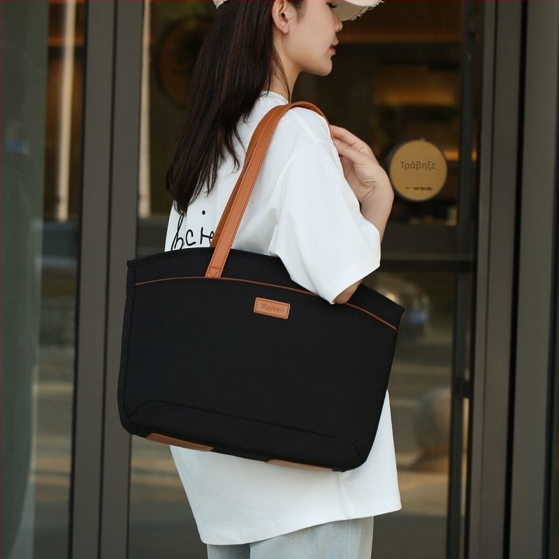 Τσάντα λάπτοπ με διπλή λειτουργία: crossbody ή backpack - Oxford ύφασμα, street style, unisex, Άνοιξη 2025