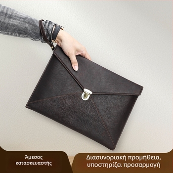 Θήκη λαπτοπ από γνήσιο δέρμα για MacBook Pro και MacBook Air — σε στυλ φακέλου