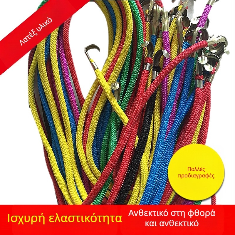 Κύκλιος πλεκτός ιμάντας δέσμευσης για ποδήλατα και αποσκευές, καουτσούκ υλικό, μάρκα Shun Yi