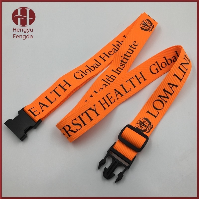 Επεκτεινόμενος ιμάντας αποσκευών από πολυεστέρα με μεταξοτυπία, ABS εξαρτήματα, δυνατότητα προσαρμογής