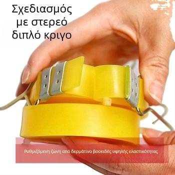 Ελαστική ζώνη δέσμευσης αποσκευών; υλικό: δέρμα αγελάδας; τύπος: ελαστική ζώνη; κατάλληλη για δέσιμο αποσκευών; διαθέσιμη σε πολλαπλά μήκη