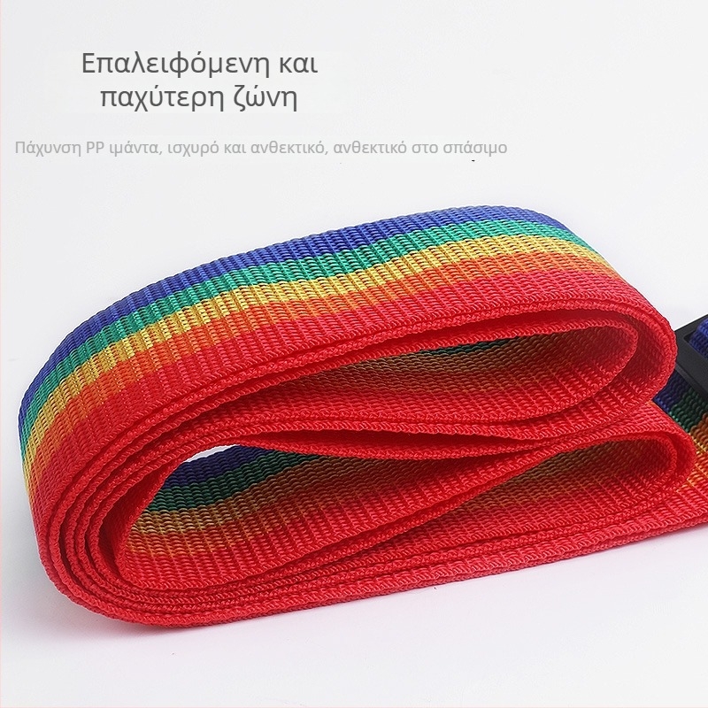 Ζώνη αποσκευών με κλειδαριά για ταξίδια – πολυεστερική ταινία, ηλεκτροχρωμιωμένη αγκράφα