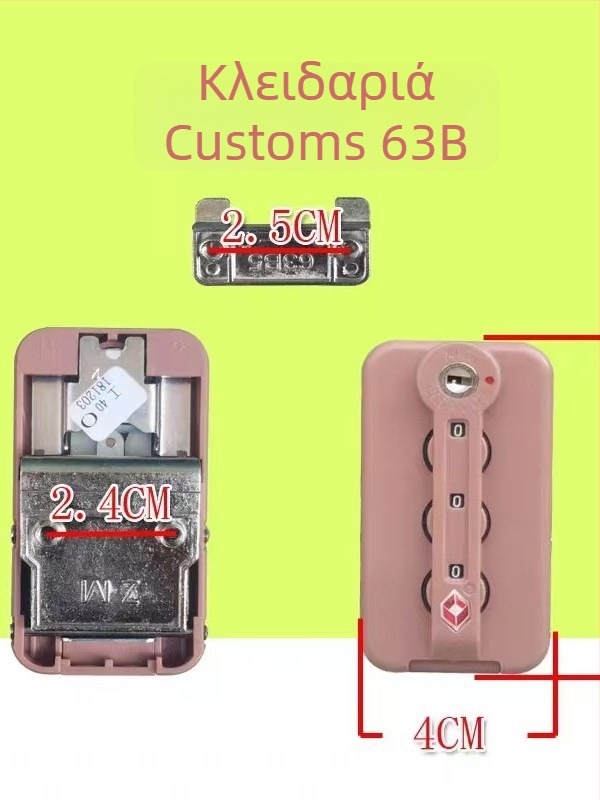 Κλειδαριά βαλίτσας με κωδικό TSA13066 – ABS υλικό, αξεσουάρ βαλίτσας, Μοντέλο TSA13066